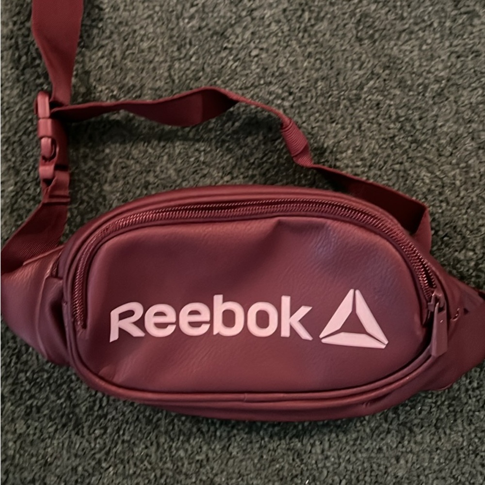 Reebok Maroon Belt Bag